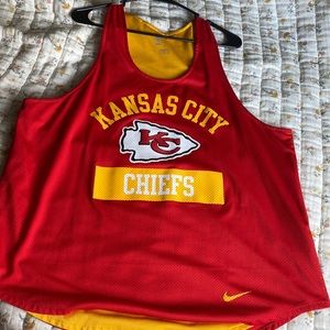 Nike/NFL KC Chiefs Jersey Material Tank